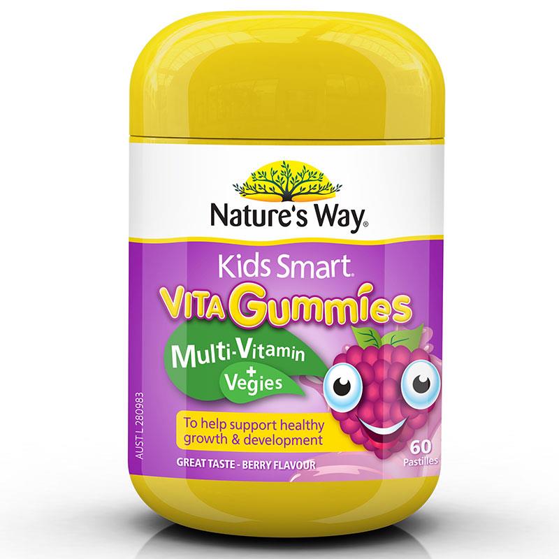 Nature's Way Kids Smart Vita Gummies Multi Vitamin & Vegies 60 G